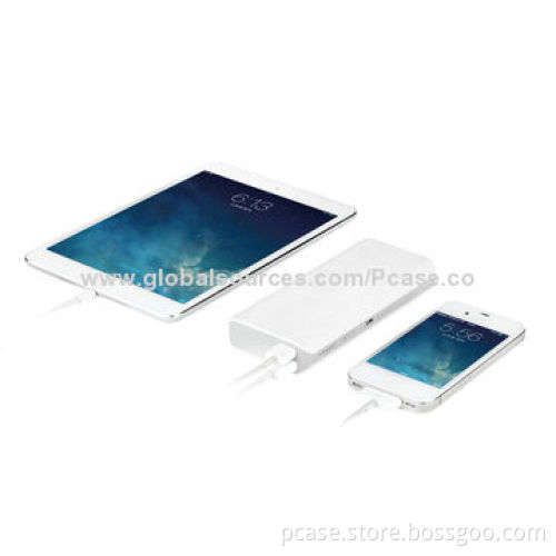 Lithium Polymer Power Banks for iPad/iPhone with 10,000mAh Power Capacity